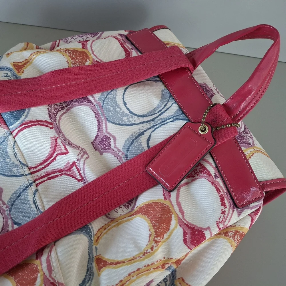 Coach Multicolor Backpack - Picture 6 of 15